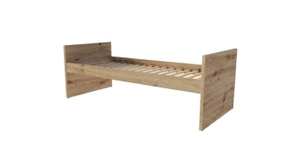 VERSO modul.postele s rámom 213/95/77cm, lamino doska, dub artisan