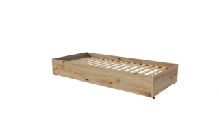 VERSO F posteľ modul., 205/95/34cm, lamino, dub artisan