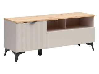 RTV stolík Velton RTV1S1B kašmír/dub artisan